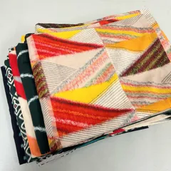 アンティーク 銘仙 着物 5着 着物まとめ売り リメイク材料 m-1136