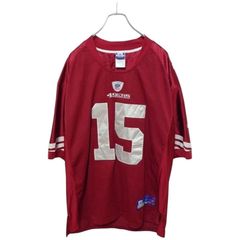 NFL 49ers Reebok ユニフォーム ゲームシャツ アメフト 刺繍ロゴ