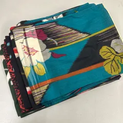 アンティーク 銘仙 着物 5着 着物まとめ売り リメイク 材料 m-1138