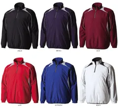 デサント DESCENTE プルオーバーコート メンズ 男性 ジャケット アウター 上着 撥水 保温 防寒 防風 ベースボール 練習 トレーニング 移動 部活動 クラブ サークル チーム  STD425B BLK ブラック