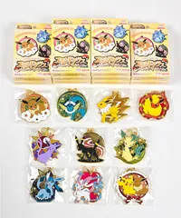 ポケットモンスター ステンドグラスボールチェーン コンプリートセット イーブイver. シークレットあり 全10種 ポケモン キーホルダーのサムネイル