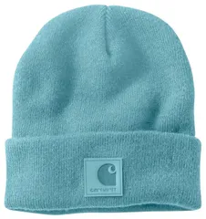 カーハート メンズ アクセサリー 帽子 ニット Carhartt Knitonal Beanie Dusted Aqua アクア