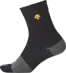 デサント DESCENTE 5本指ショートソックス  C8702B BLK ブラック