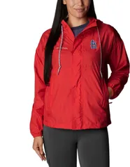 コロンビア レディース アウター ジャケット・ブルゾン Columbia Womenst Louis Cardinals Flash Challenger Windbreaker Jacket Red レッド