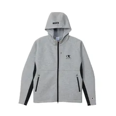 新品 パーカー 長袖 WRAP-AIR 撥水 ワンポイントロゴ テックウィーブ(R)3LSジップフーデッドスウェットシャツ メンズゴルフ C3-ZG102-070-M