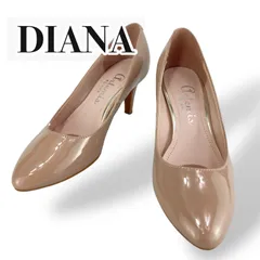 DIANA ダイアナ　ハイヒール　パンプス　23.0cm ピンク　ポインテッドトゥ　エナメル　発表会　普段使い　行事ごと　通勤　授業参観