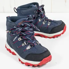 📦️19cm ネイビー系 Albatre（アルバートル） ジュニア トレッキング シューズ Junior Trekking Shoes フットウェア トレッキングブーツ z00053146  トレッキングブーツ フットウェア