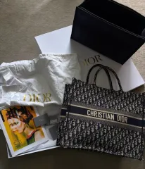 ディオール ブックトート ラージ フルセット (サモルガ インナーバッグ 含む)