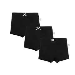 【新品】 [MUUZU] 3枚セット 子供下着 インナー パンツ 下着 女の子 肌着 インナーパンツ キッズ ジュニア 子供 ガールズ 保育園 セット 小学生 女児 ボクサーパンツ (100, A6)