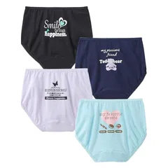 【新品】 [ニッセン] ショーツ 365日使える綿１００％サニタリーショーツ４枚組 生理 ジュニア 子供 女児 中学生 小学生 4枚組 140