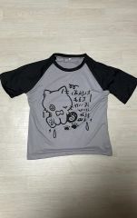 日本 ラグラン プリンティング ラグラン Tシャツ