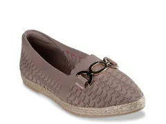 スケッチャーズ レディース シューズ パンプス Skechers Cleo Espadrille Flat Mocha Brown ブラウンのサムネイル