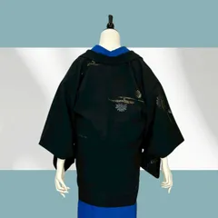 羽織　黒羽織　正絹