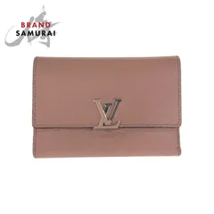 美品 LOUIS VUITTON ルイヴィトン ポルトフォイユ カプシーヌ コンパクト ピンク シルバー金具 レザー M62156 コンパクトウォレット 600862【中古】