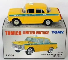 【中古】トミカ 1/64 LV-01d 日産 セドリック 構内タクシー(イエロー×ブルー) 「トミカリミテッドヴィンテージ」 [205333]