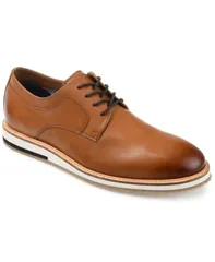 トーマスアンドバイン メンズ シューズ スニーカー ダービー Thomas Vine Mens Glover Plain Toe Derby Shoe Cognac