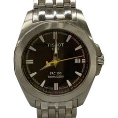 TISSOT PR100 クォーツ 純正ブレス 多角形ベゼル 電池交換済み - メルカリ