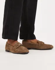 アルド レディース シューズ スリッポン・ローファー スエード ALDO Joana loafers in light green suede Other green グリーンのサムネイル