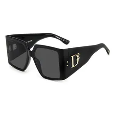 ディースクエアード レディース アクセサリー サングラス・アイウェア DSquared2 Womens Round Sunglasses Black ブラックのサムネイル