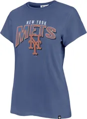 フォーティーセブン レディース トップス Tシャツ 47 Womens New York Mets Blue Treasure Frankie TShirt NoColor ブルー