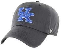 フォーティーセブン レディース アクセサリー 帽子 47 Mens Kentucky Wildcats Charcoal Clean Up Adjustable Hat NoColor チャコール
