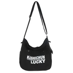 【新品】 [ＪＱＢＦＬ] トートバッグ キャンパスバッグ ショルダーバッグ メンズ 3way 英字柄 大きめ 軽量 肩掛け 斜めがけ 手提げ 外側ポケット付き 人気 白 A4対応 カジュアル 韓国 カバン スクールバッグ 通学 大容量 (Free Size 0