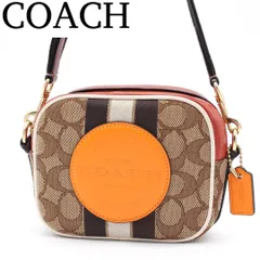【極美品】COACH デンプシー シグネチャー カメラバッグ ショルダーバッグ