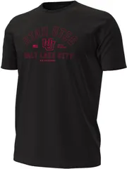 アンダーアーマー メンズ トップス Tシャツ Under Armour Mens Utah Utes Black Freedom Performance TShirt NoColor ブラック