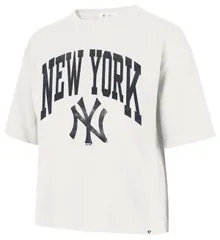 フォーティーセブン レディース トップス Tシャツ 47 Womens New York Yankees 2025 Shale TShirt NoColor