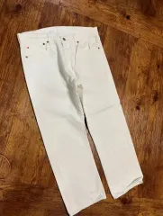 リーバイス 501 白 32x30 ブランクタブ