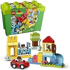 【中古-非常に良い】 LEGO レゴ デュプロ デュプロのコンテナ スーパーデラックス 10914 組み立て ブロック 1才半以上