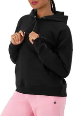 チャンピオン レディース アウター パーカー・スウェット Champion Womens Powerblend Hoodie Black ブラック