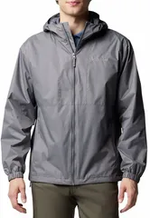 コロンビア メンズ アウター ジャケット・ブルゾン Columbia Mens Glenbrook Bend Rain Jacket City Grey グレー
