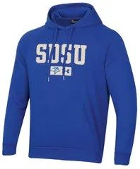 アンダーアーマー メンズ アウター パーカー・スウェット フリース Under Armour Mensouth Dakota State Jackrabbits Royal Rival Fleece Pullover Hoodie NoColor