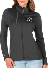 アンティグア レディース アウター ジャケット・ブルゾン Antigua Womens Kansas City Royals Generation FullZip Gray Jacket NoColor グレー