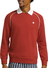 ウィルソン メンズ アウター パーカー・スウェット ポロシャツ Wilson Mens Parkside Polo Tennisweatshirt Firewhirlのサムネイル