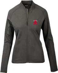 レベルウェア レディース アウター ジャケット・ブルゾン Levelwear Womens Los Angeles Angels City Connect Gray Ezra Full Zip Jacket NoColor グレー