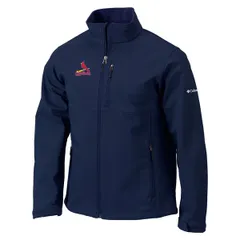 コロンビア メンズ アウター ジャケット・ブルゾン Columbia Menst Louis Cardinals Navy Ascender Softshell Jacket NoColor ネイビー