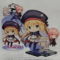 【２種類セット】『Fate/Grand Order』アクリルキーホルダー＆ アクリルスタンド　アルトリア・キャスター