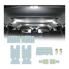 OPPLIGHT デリカd5 LED ルームランプ delica d5 CV1W 後期 全グレード H31.2～専用 アーバンギア/クリーンディーゼルに対応可 LED ルームランプセット カスタムパーツ 室内灯 車内灯 ホワイト 白 6000K 爆光 内装 0