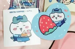 ちいかわ（ちいかわ） EDIYA ハチワレ ステッカー 外