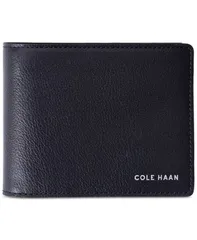 コールハーン メンズ アクセサリー 財布 キャップ Cole Haan Mens Luxe RFID Boxshinextra Capacity Bifold Wallet Black ブラックのサムネイル