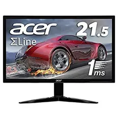 【中古】「非常に良い」Acer ゲーミングモニター SigmaLine 21.5インチ KG221QAbmix 1ms(GTG) 75Hz TN FPS向き フルHD FreeSync HDMI スピーカー内蔵 ブルーライト軽減 中古-非常に良い】Acer ゲーミングモニター ディスプレイ SigmaLine