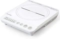 【中古-非常に良い】アイリスオーヤマ IHコンロ 1口 IHクッキングヒーター 1000W ホワイト IHK-T36-Wのサムネイル