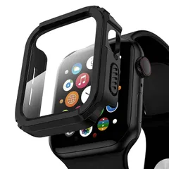【人気商品】for Apple Watch ケース 45mm 41mm 防水ケース IP68完全防水 バンド 水泳・スポーツ専用 ガラスフィルム 一体型 apple watch 用 カバー アップルウォッチ ケース 全面保護 耐久性 傷防止 Apple Wat