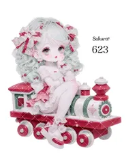 《 No.623 》Sakuraꕤ 人物ステッカー 女の子 シール オリジナルステッカー