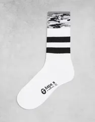 ベイシング エイプ レディース アンダーウェア 靴下 Aape by A Bathing Ape x Erasedouble layer socks and camo Multi マルチカラーのサムネイル