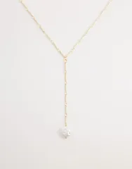 デザインビーロンドン レディース アクセサリー ネックレス・チョーカー・ペンダントトップ レース DesignB London pearlariat necklace GOLD ゴールド