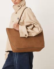 Cesaire メッシュ イントレチャート ハンドバッグ ブラック レザー 