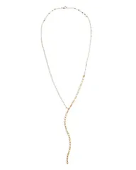 ラナ レディース アクセサリー ネックレス・チョーカー・ペンダントトップ レース LANA Jewelry 14K Yellow Gold Graduated Link Lariat Necklace 18 Gold ゴールド